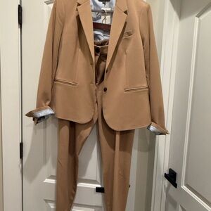 J Crew Classic Tan Womens Suit